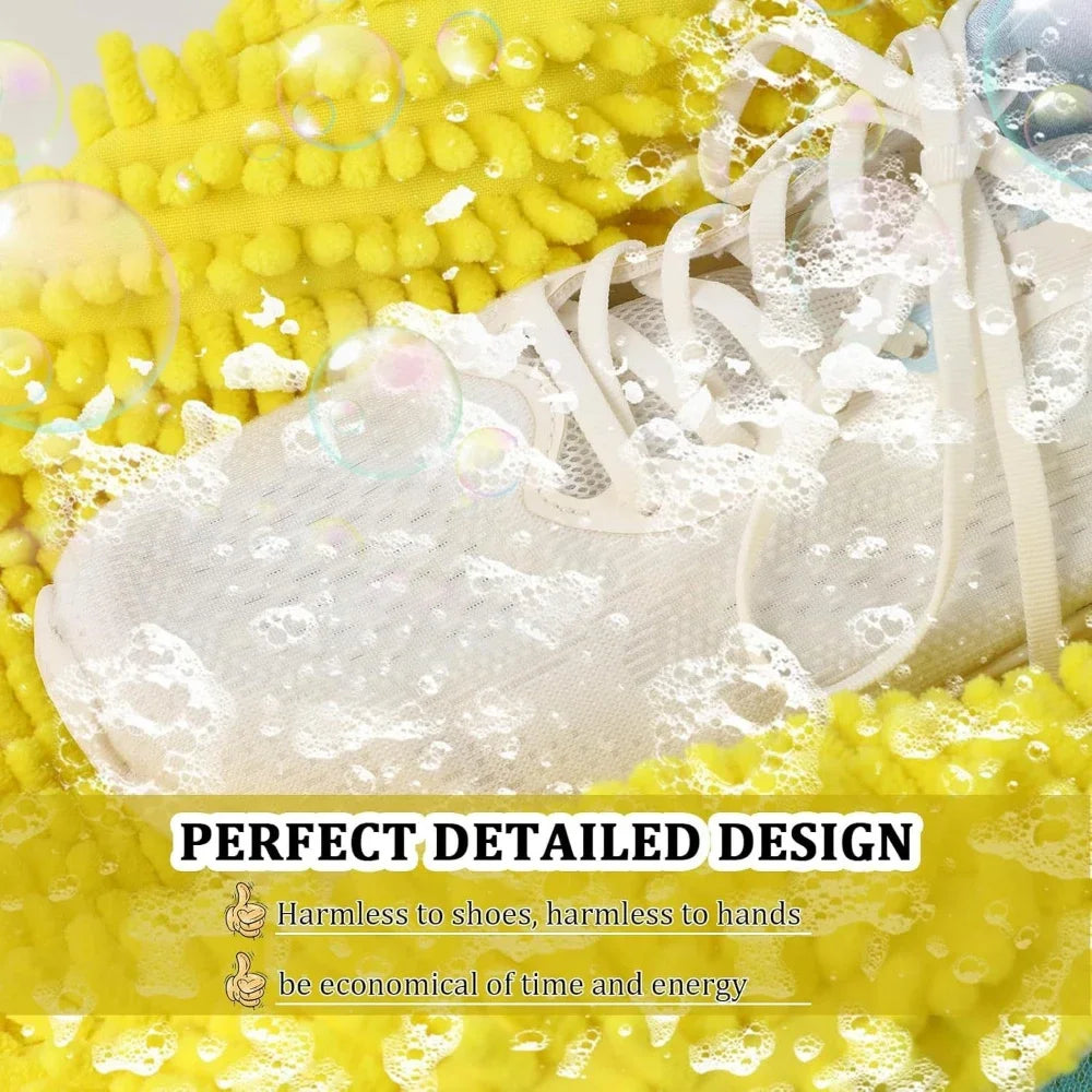 Laundry Bag Shoe Washing Bag Padded Net Protector for Fluffy Fibers Polyester Machine Friendly Drying Wash Bags for Shoes